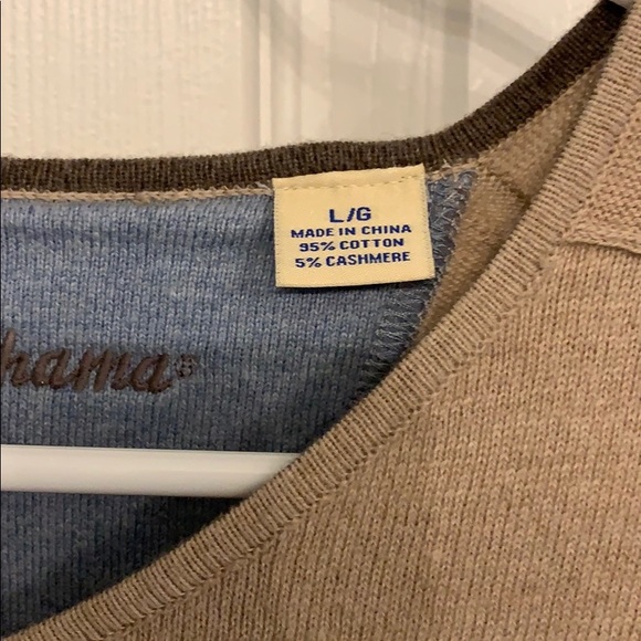 Tommy Bahama v-neck sweater - Picture 4 of 6